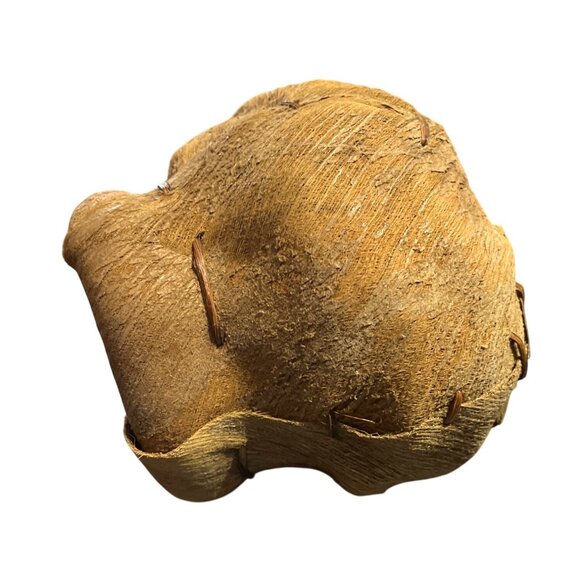 Vtg Primitive Handcrafted Woven Baskets Banana Leaf Coconut Husk - Picture 5 of 6